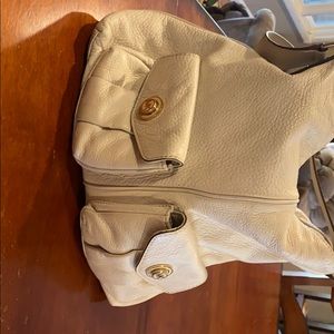 Michael Kors hobo purse cream leather